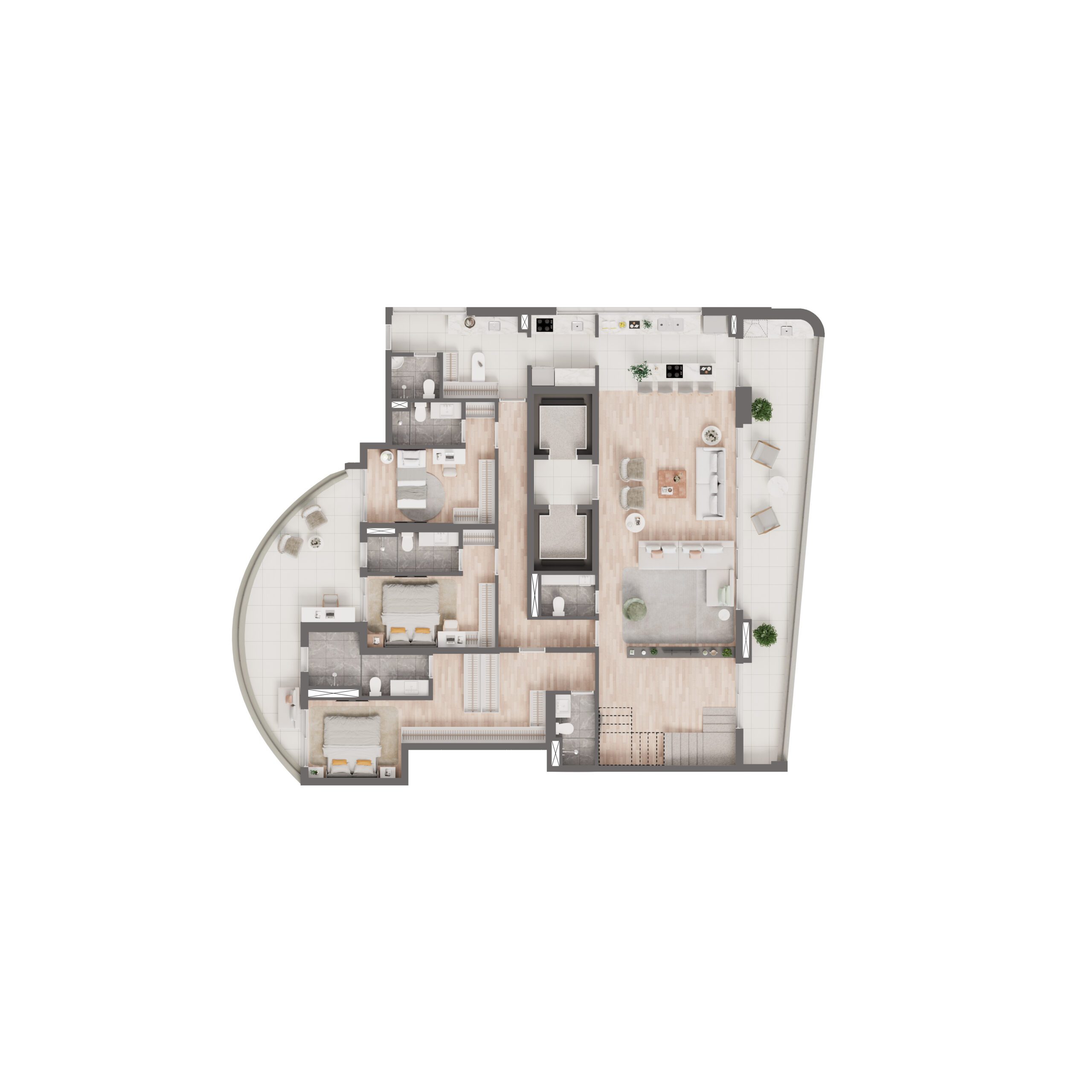 Duplex inferior 10