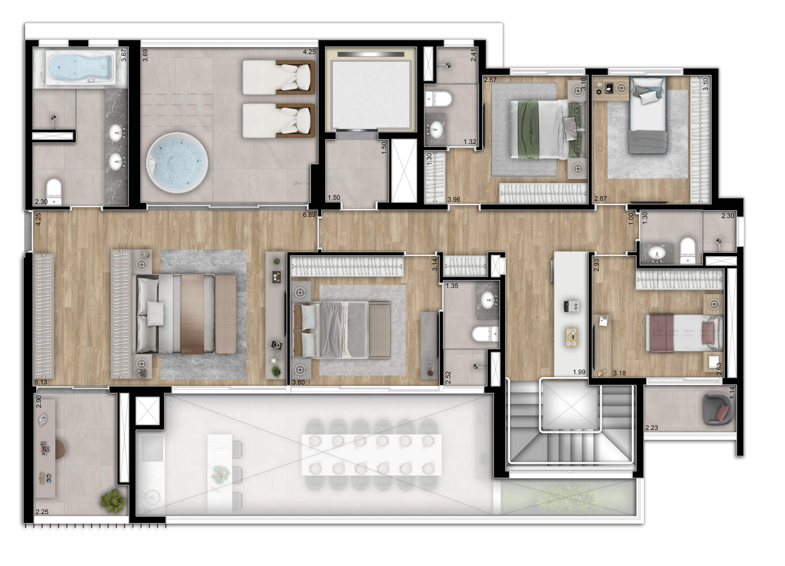 duplex superior pav 12 Torre A