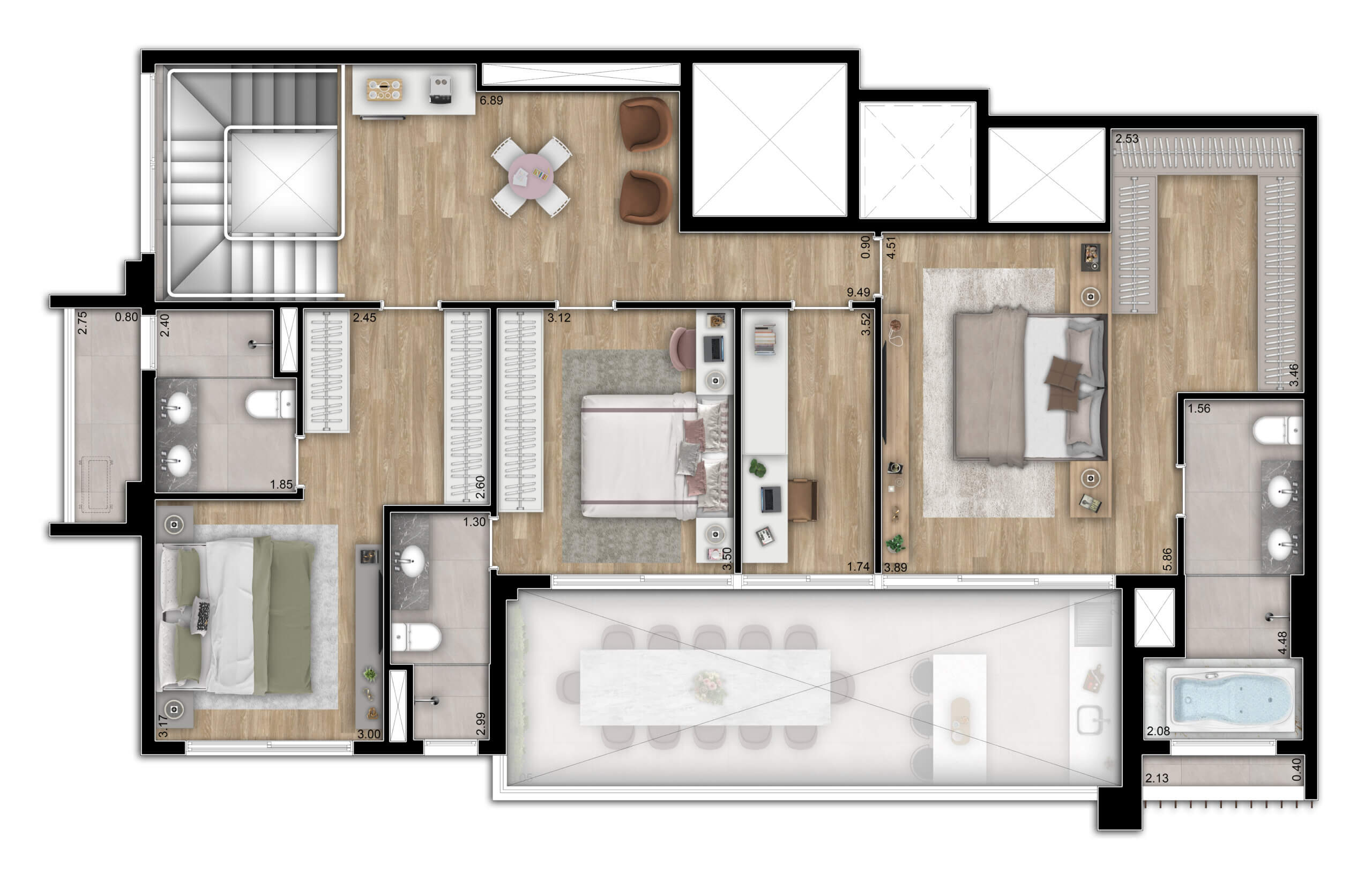 duplex superior pav 24
