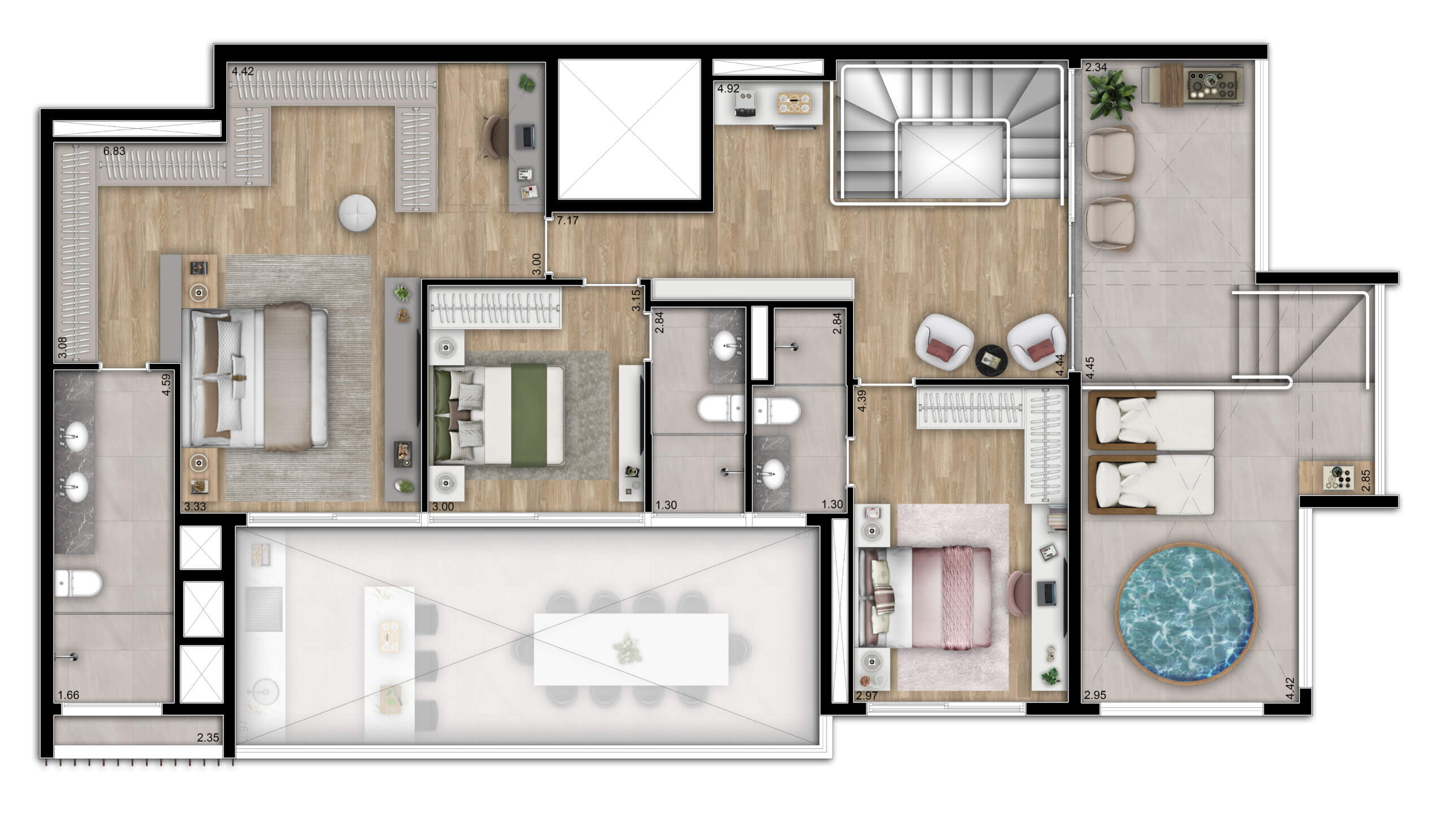 duplex superior pav 24