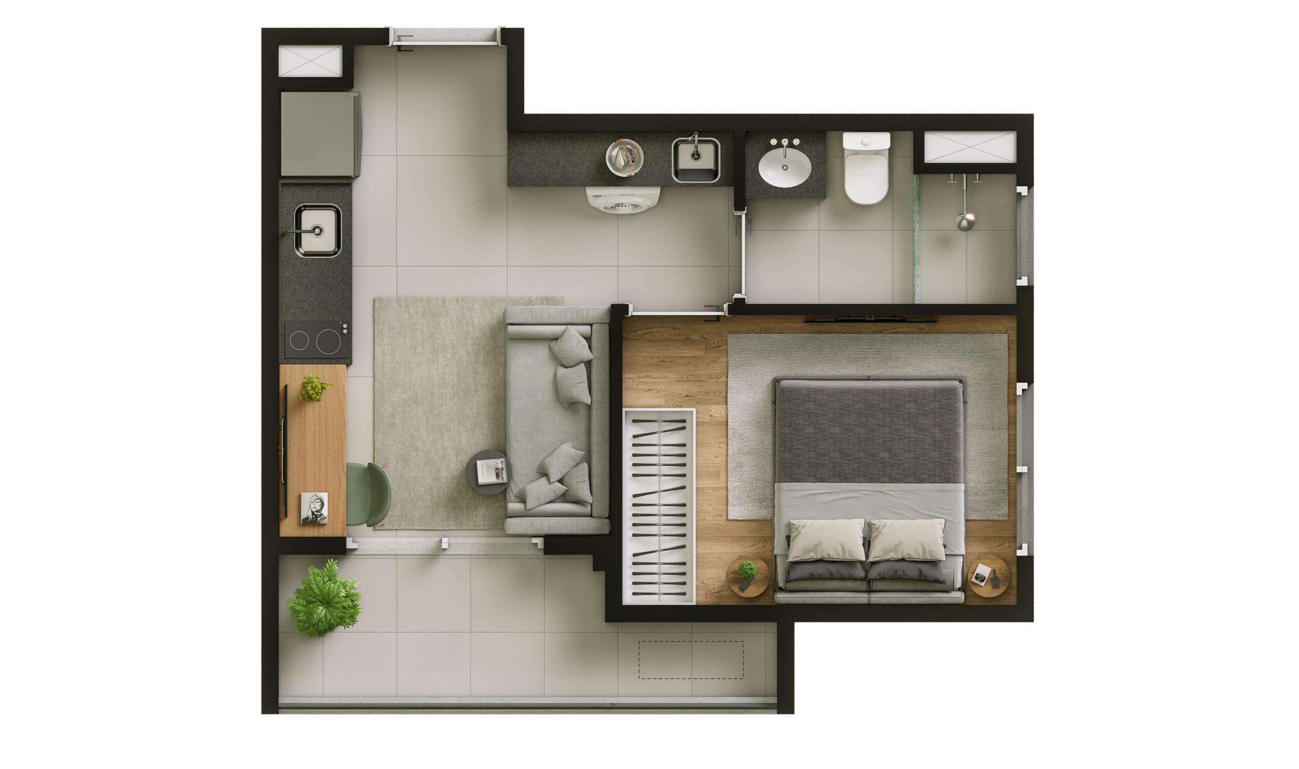 Planta tipo 01 e 03