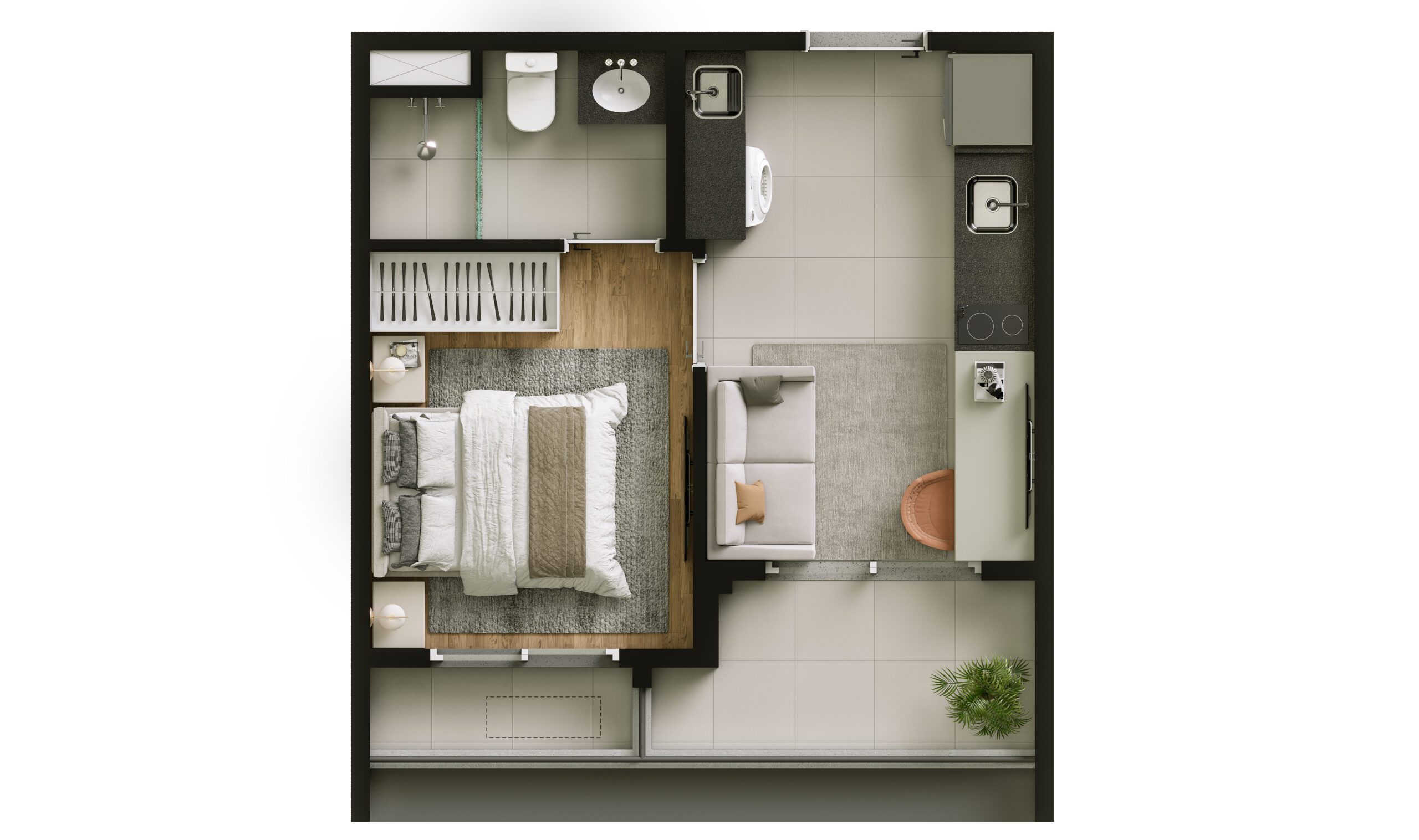 Planta tipo 02, 04 e 06