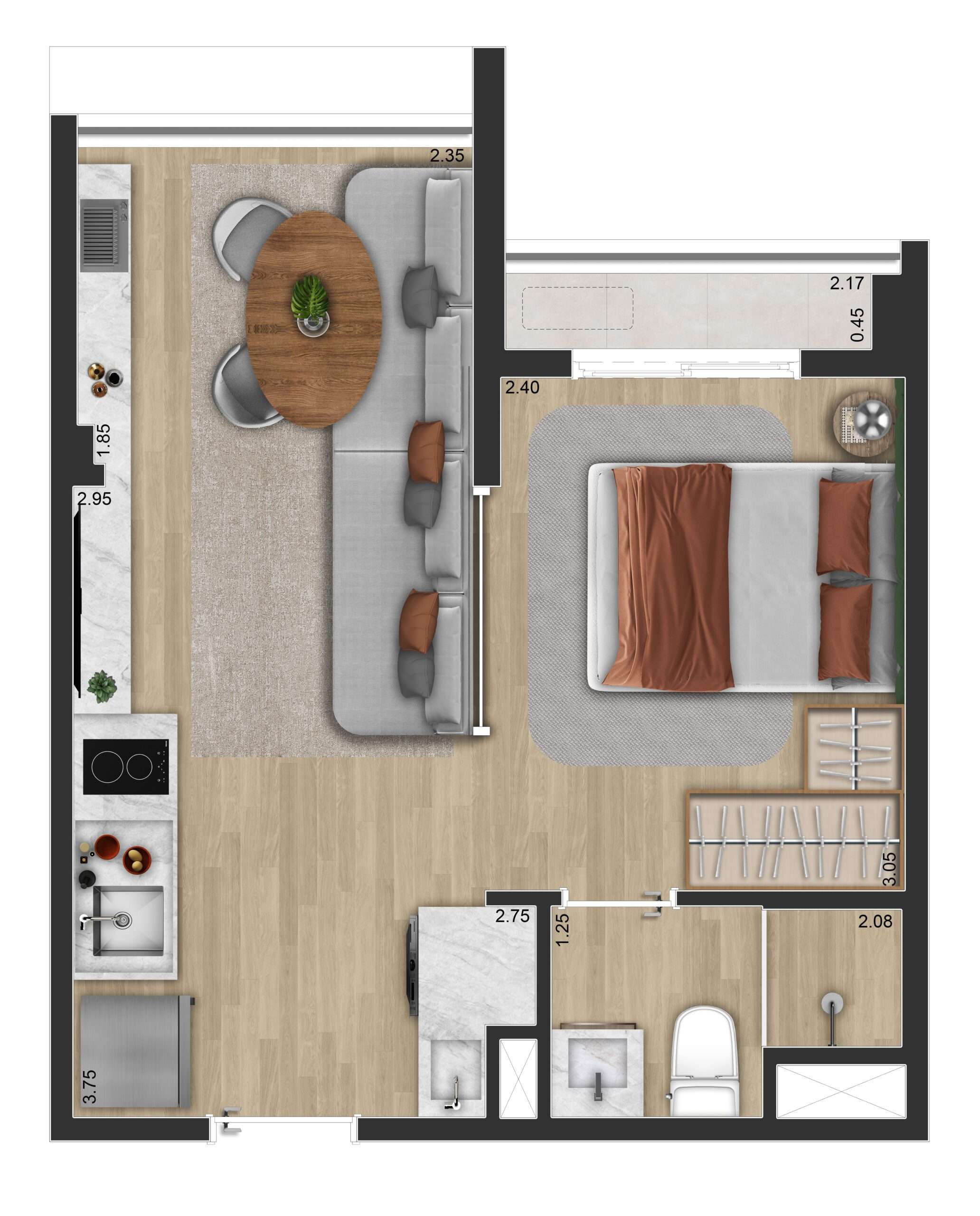 Planta 1 Dorm
