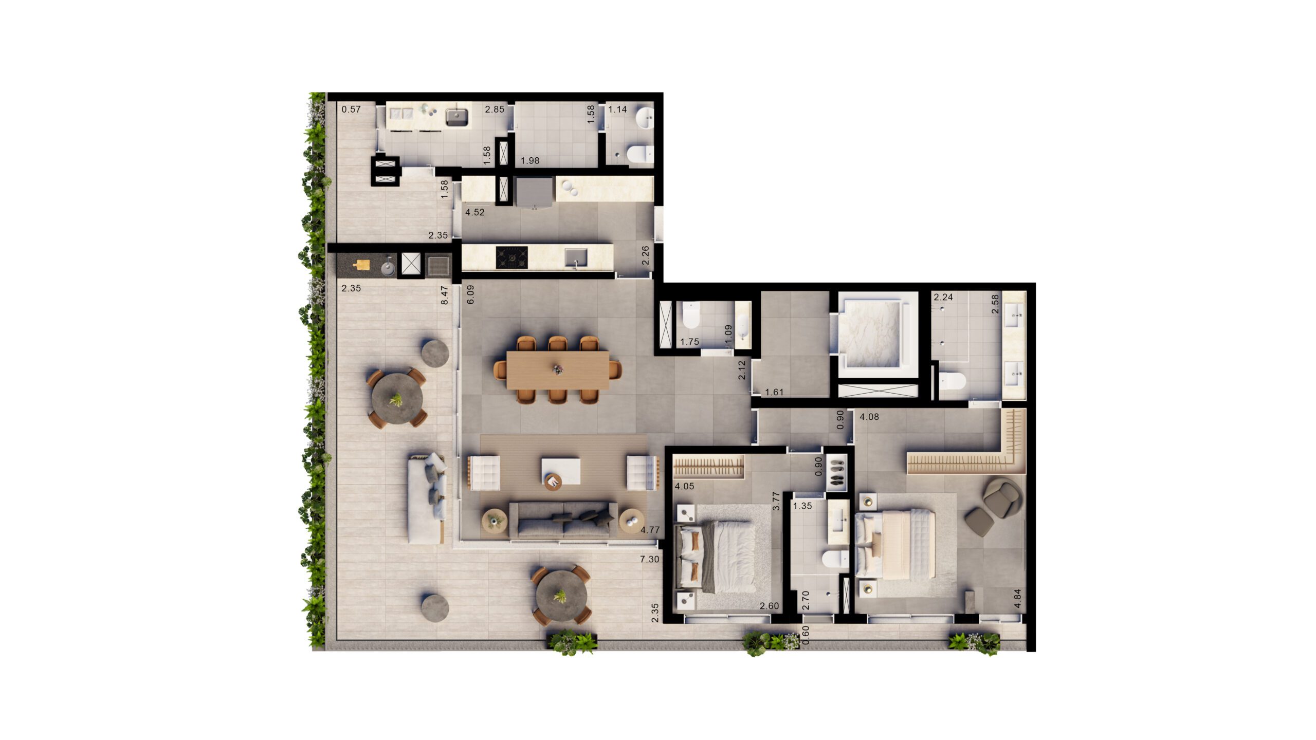 PLANTA  | 171 M²